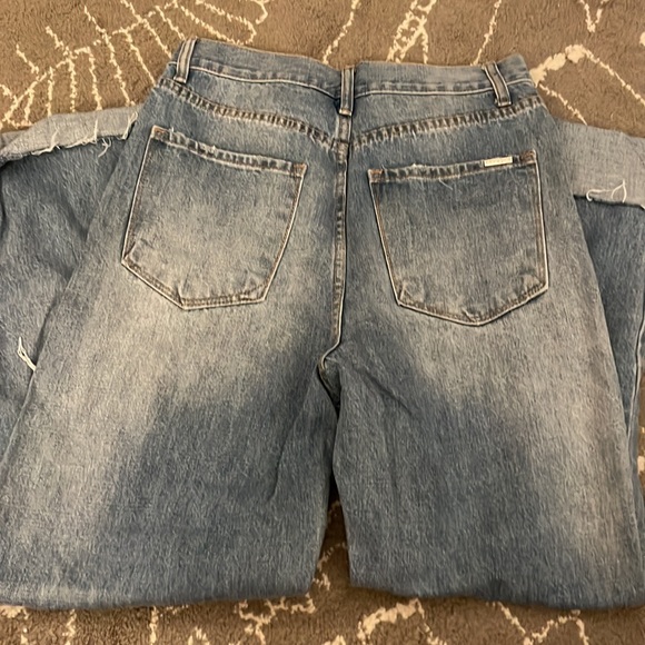 Free Nation Insane Gene Crossover Waist Straight Leg denim jeans - Picture 12 of 12